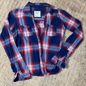 Abercrombie and Fitch flannel button up